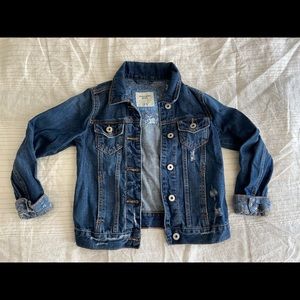 Abercrombie kids girls Jean jacket